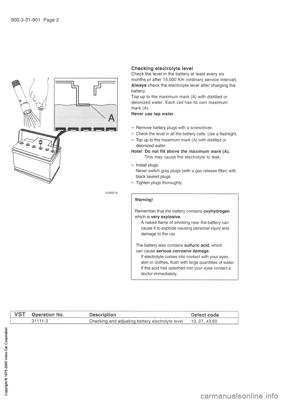 VOLVO 850 1991  Service Repair Manual 