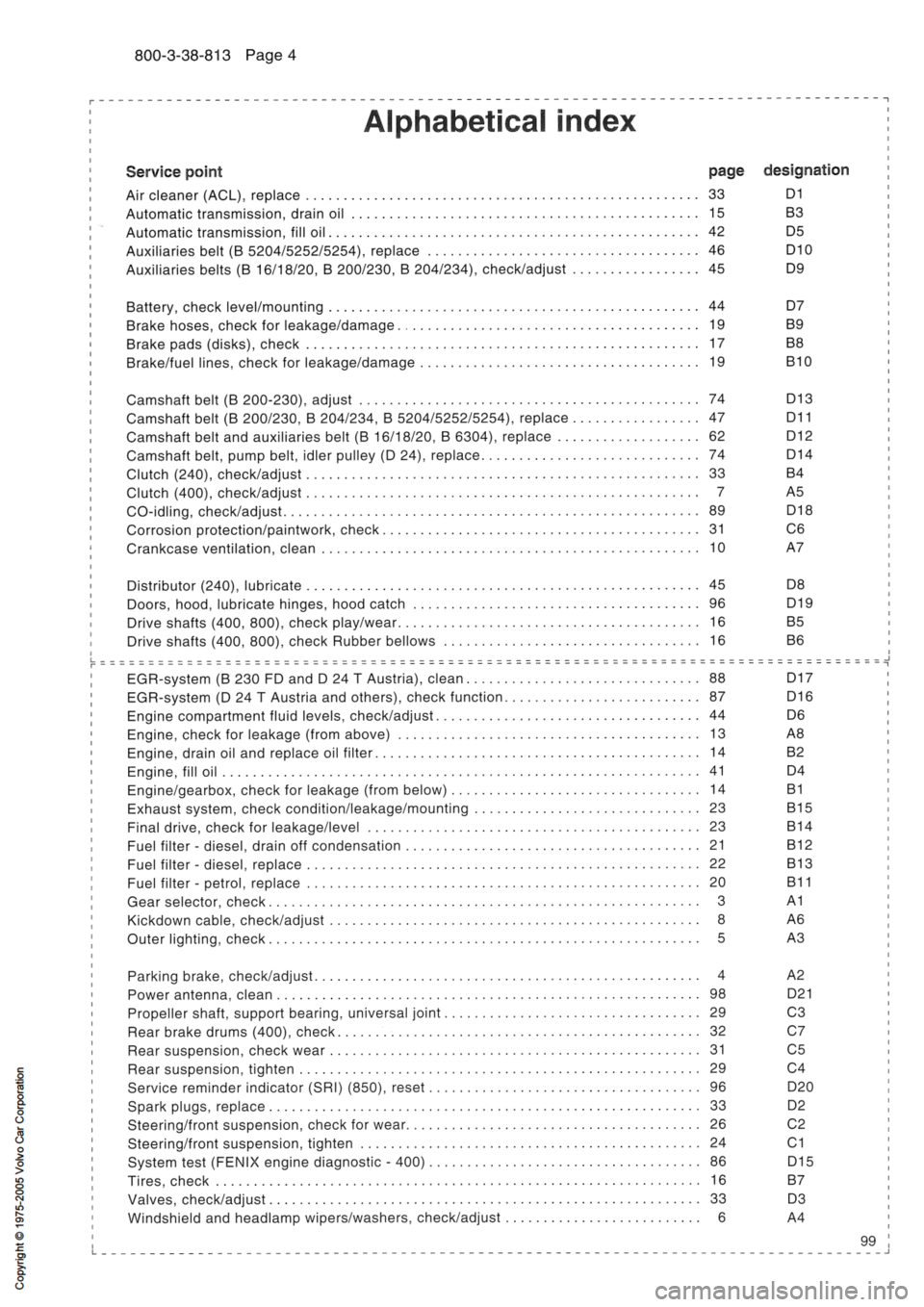 VOLVO 850 1991  Service Repair Manual 