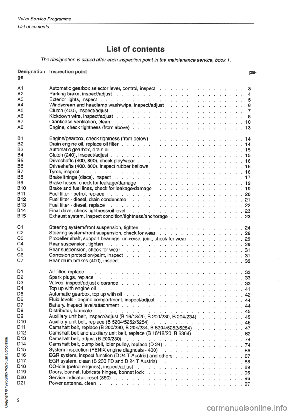 VOLVO 850 1991  Service Repair Manual 