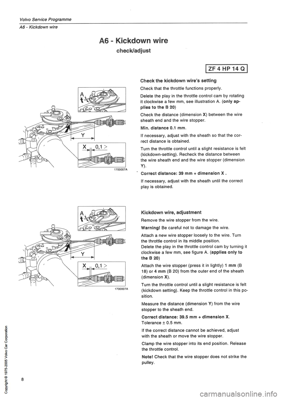 VOLVO 850 1991  Service Repair Manual 