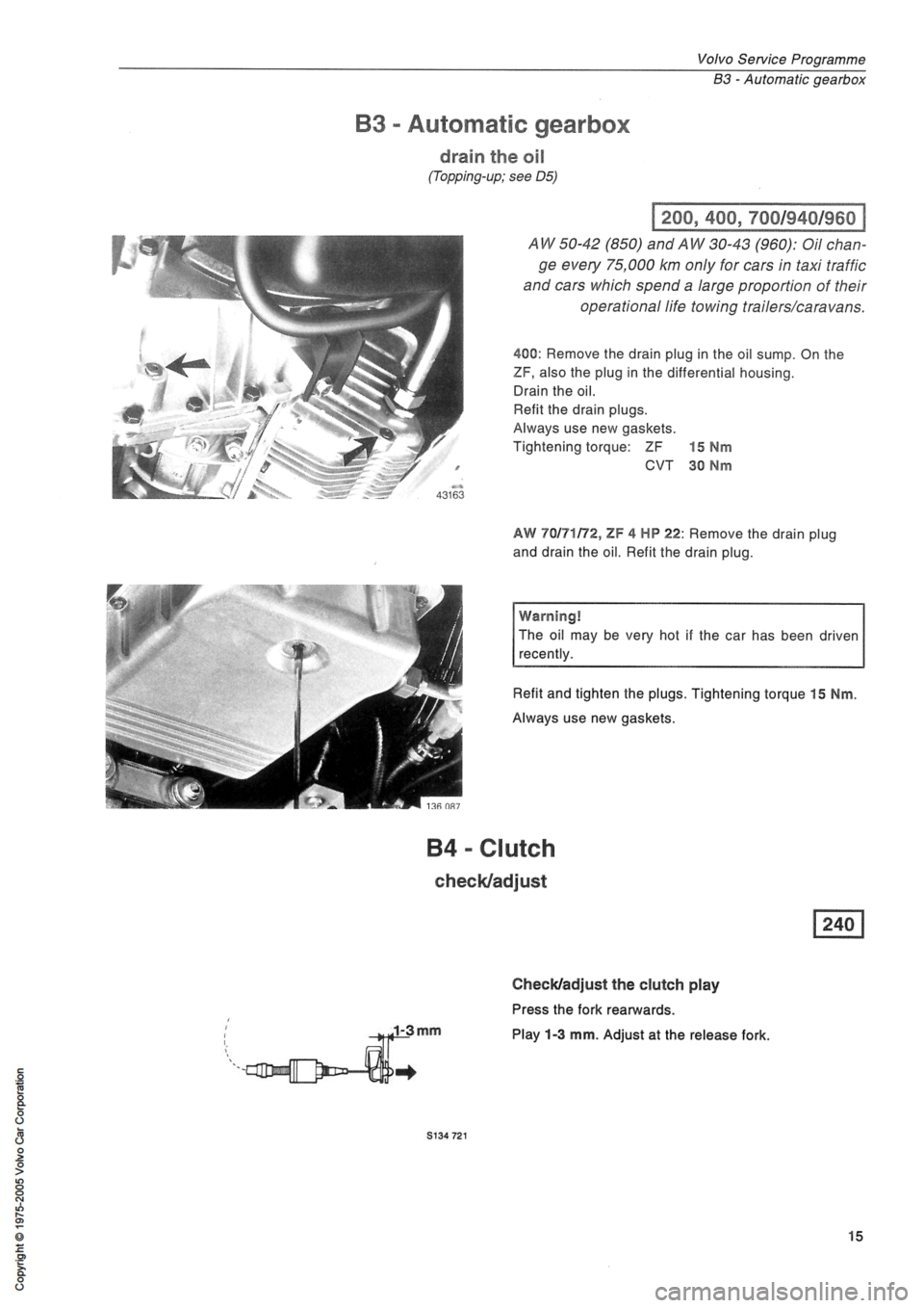 VOLVO 850 1991  Service Repair Manual 