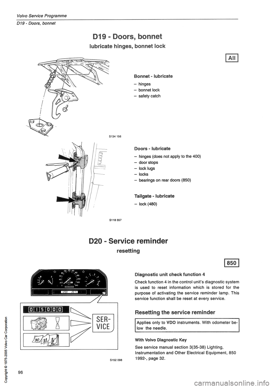 VOLVO 900 1991  Service Repair Manual 