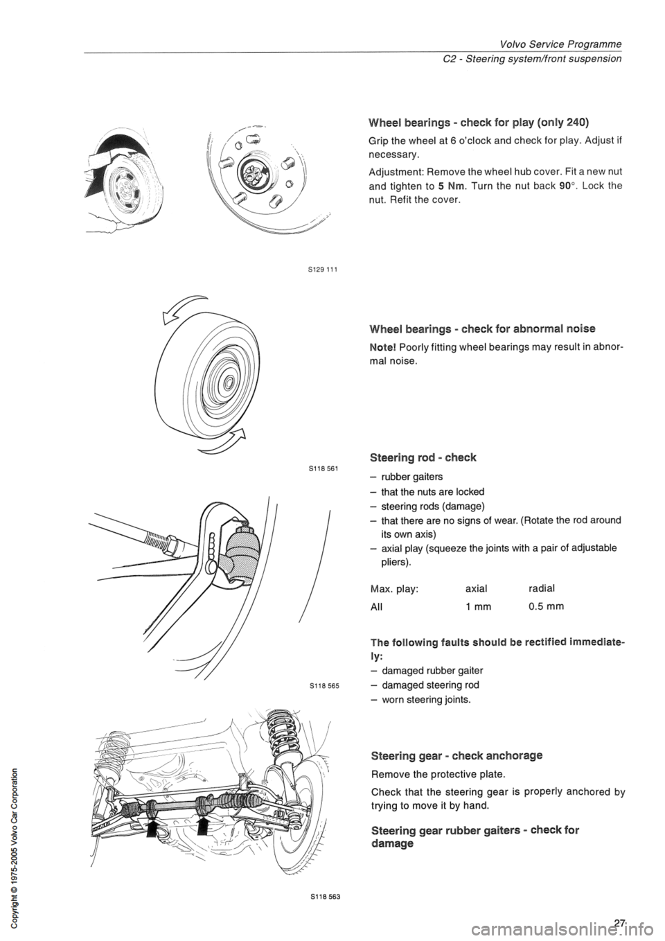 VOLVO 400 1991  Service Repair Manual 