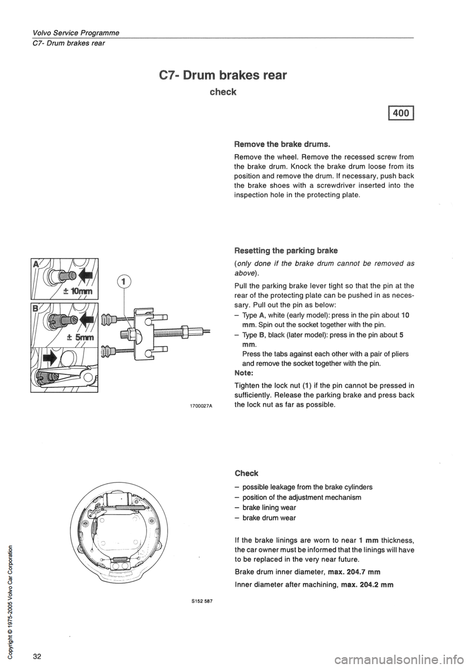 VOLVO 400 1991  Service Repair Manual 