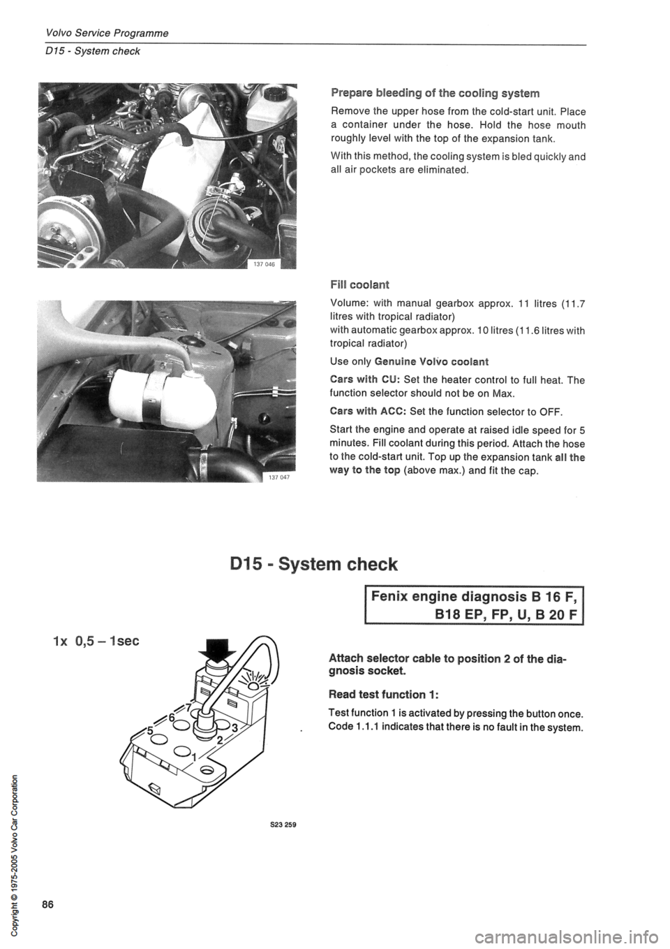 VOLVO 400 1991  Service Repair Manual 