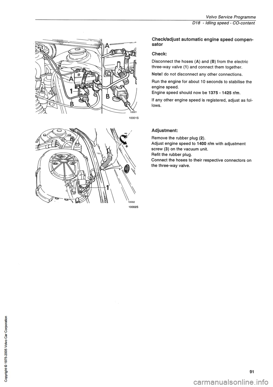 VOLVO 400 1991  Service Repair Manual 