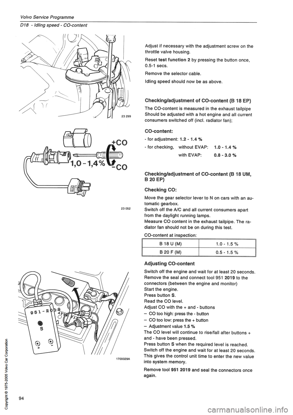 VOLVO 400 1991  Service Repair Manual 