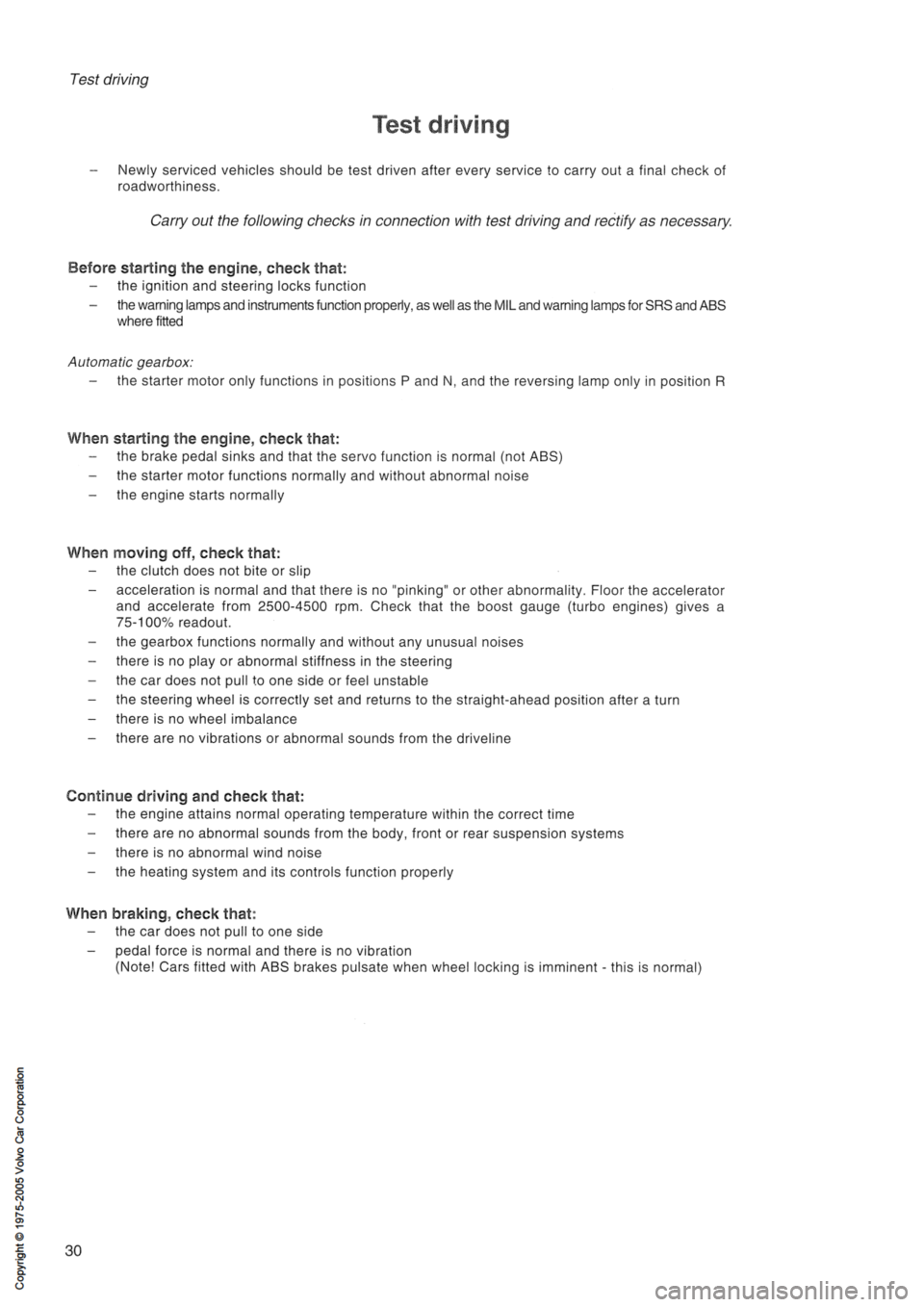 VOLVO 400 1991  Service Repair Manual 