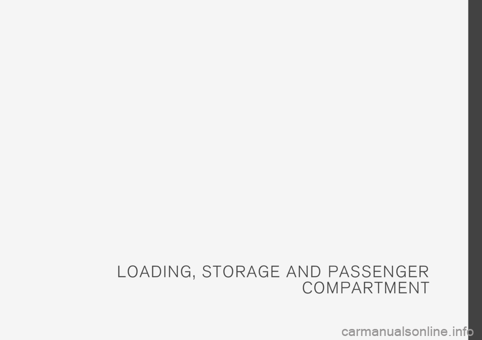 VOLVO XC60 TWIN ENGINE 2019  Owners Manual L O A D I N G ,   S T O R A G E   A N D   P A S S E N G E R
CO M P A R T M E N T 