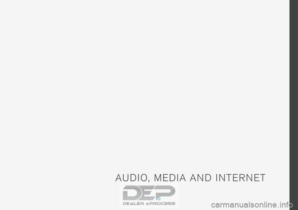 VOLVO XC90 TWIN ENGINE 2019  Owners Manual A U D I O ,   M E D I A   A N D   I N T E R N E T  