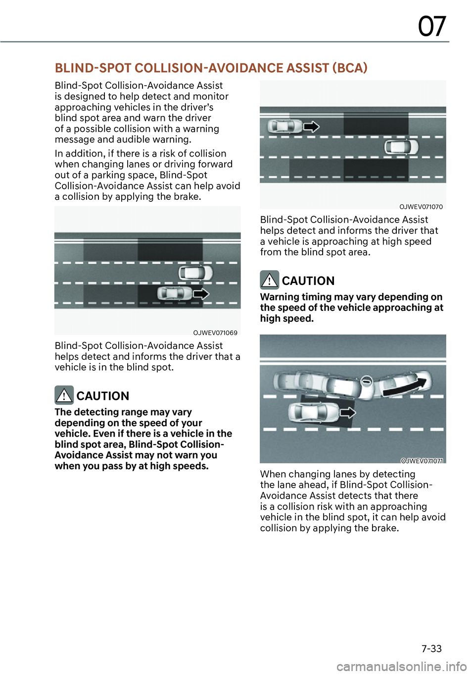 GENESIS GV60 2023  Owners Manual 7-33
07
�%�/�,�1�