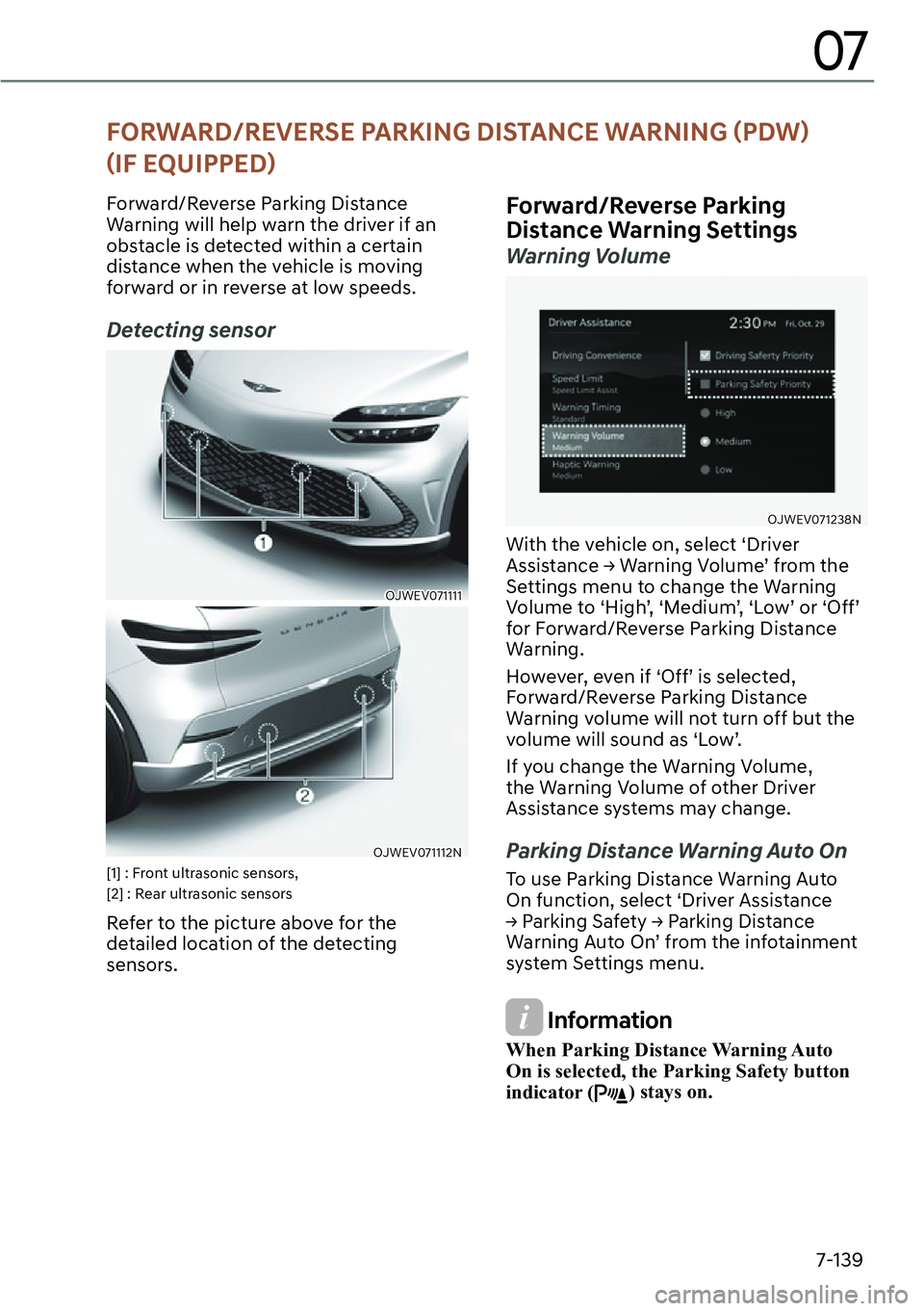 GENESIS GV60 2023  Owners Manual 7-139
07
�)�2�5�:�$�5���5�(�9�(�5�6�(��3�$�5�.�,�1�*���,�6�7�$�1�&�(��:�$�5�1�,�1�*�