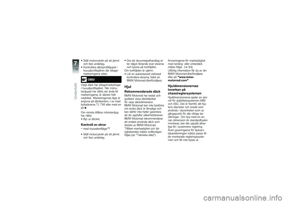 BMW MOTORRAD R 1200 GS 2015  Instruktionsbok (in Swedish) �9���� ��\f��\f��� ���� �%� ��� �$�����\f�� ��\b�
� ���
����\b��
�7�\f����\f�����\b �
����%��\f����
�$��%�� ������
�%��\f����
�%���� �
��