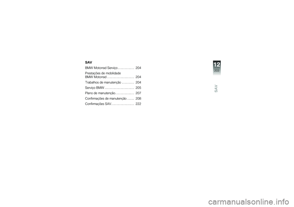 BMW MOTORRAD R 1200 GS 2016  Manual do condutor (in Portuguese) ��-�)
��� �������� �1�
����!� � � � � � � � � � � � � �A�3�5
�%��
�\b���!�&�
�\b ��
 ����������

��� �������� � � � � � � � � � � � � �