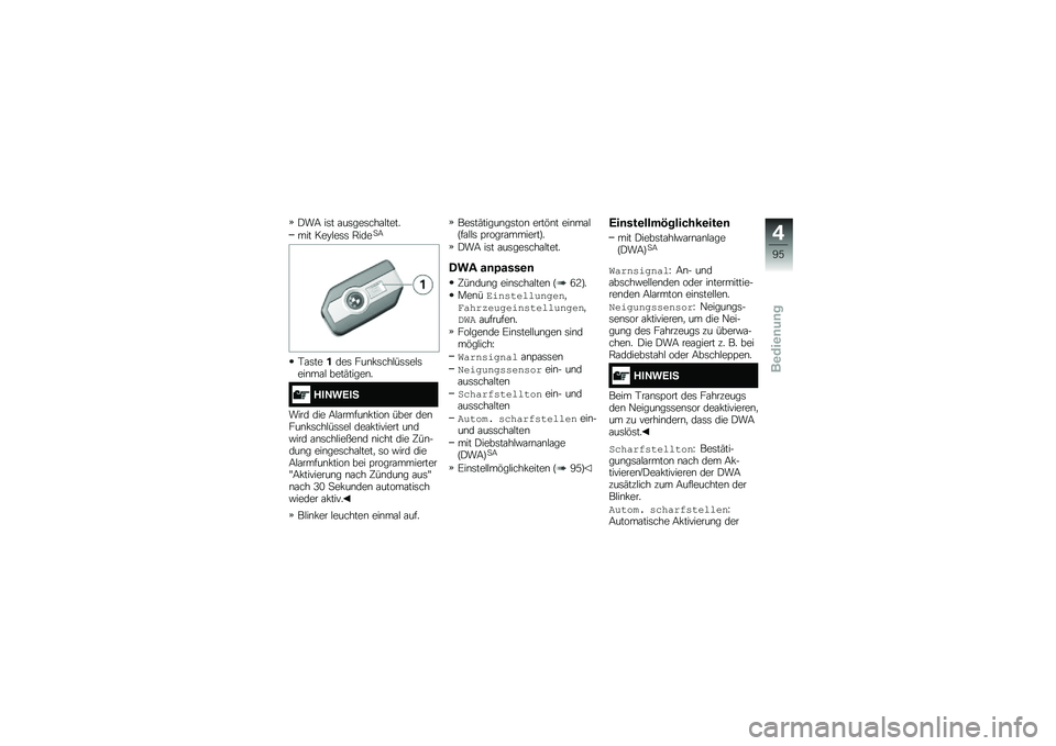 BMW MOTORRAD R 1250 GS 2019  Betriebsanleitung (in German) �)��8 ��	� �\f��	���	���\f�$����
��� ���9�$��	�	 �.����
�8
�,�\f�	������	 ���\b�!�	���$��	�	��$�	���\b��\f�$ ����(�����\b�
���>��0��7
���� ��� �8�