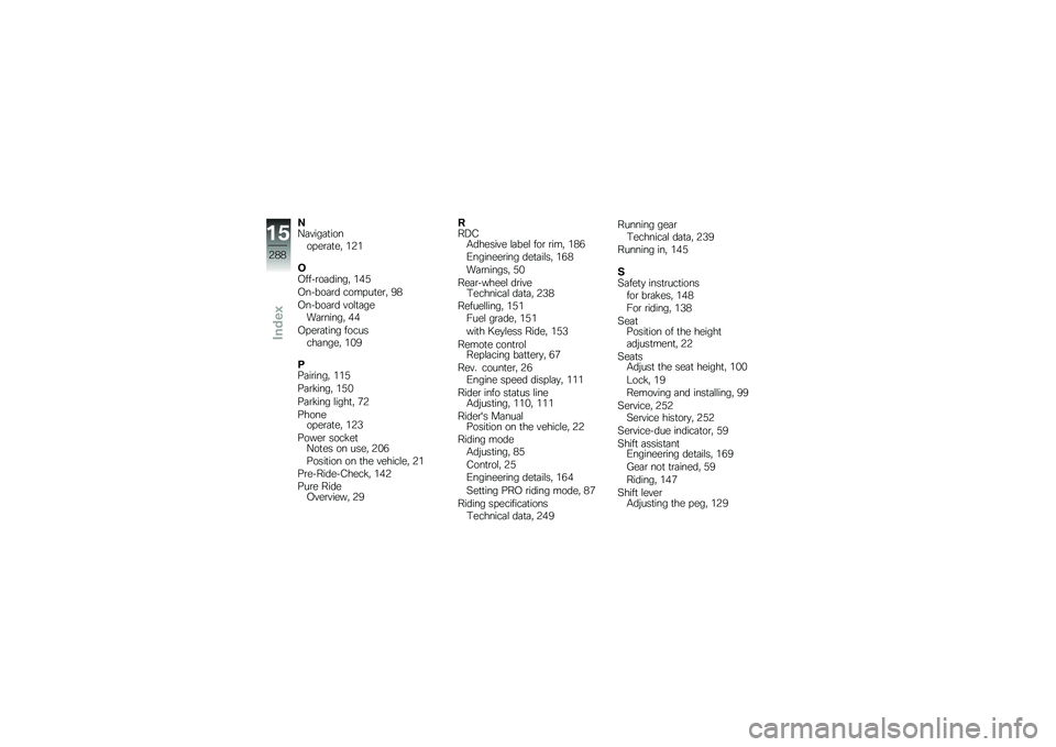 BMW MOTORRAD R 1250 GS 2018  Riders Manual (in English) �4�@�	����	�
����� ��\b�	�
��" ��3�
�&�-����\b��	�����" ��(�,
�-�����	�\b� ���� ��
��\b�" �)�*
�-�����	�\b� ���\f�
�	����	�\b�����" �(�(
�-� ��\b�	�
���