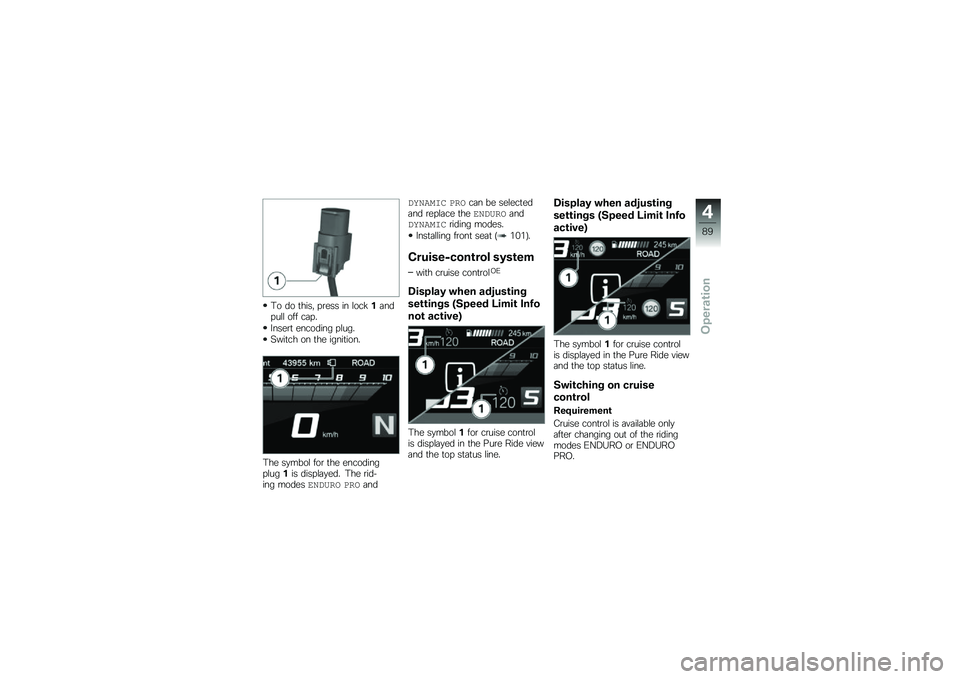 BMW MOTORRAD R 1250 GS 2018  Riders Manual (in English) �#� �� �
����" � �\b��� �� �\f���!��	��� ��\f�\f ��� ��	� �
�����\b�
 �������� � �\f���
�>���
�� �� �
�� �����
����
�#�� ��
����\f ���\b �
