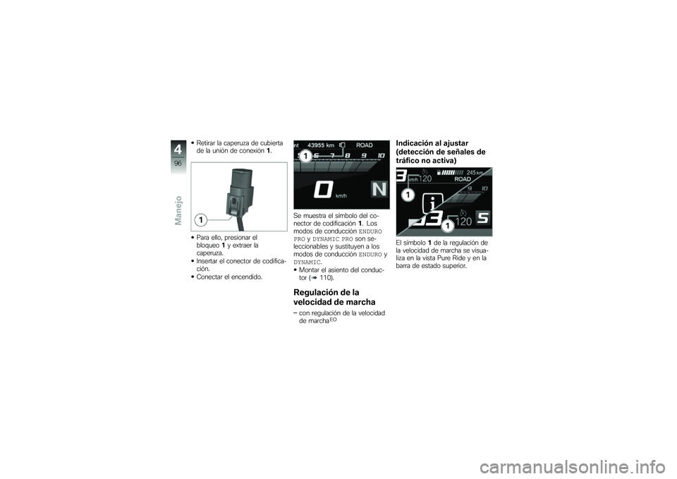 BMW MOTORRAD R 1250 GS 2018  Manual de instrucciones (in Spanish) �=����	��	 �� �����	�
� � �� ��
����	���� �� �
���&� �� �����)��&���
���	� �����" ��	�������	 ������\f�
���� ��)��	���	 �������	�
�