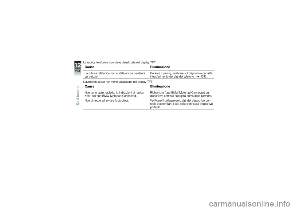 BMW MOTORRAD R 1250 GS 2018  Libretto di uso e manutenzione (in Italian) �\f� ���
���
� �	�\b��\b�����
� ��� ���\b��\b ��������!�!��	� ��\b� �������; �<�7�<�
�.�
���
�/������
���\b��
�\f� ���
���
� �	�\b��\b�����
�