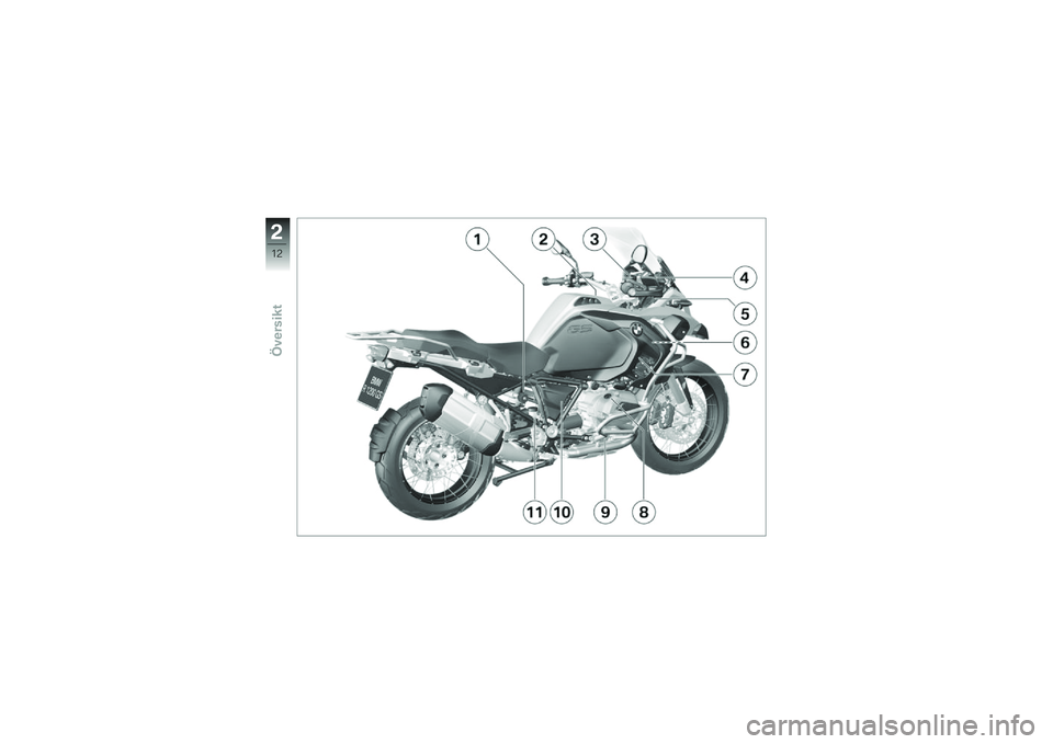 BMW MOTORRAD R 1200 GS ADVENTURE 2014  Instruktionsbok (in Swedish) �
��7
�6�(�#�
���
��\f 