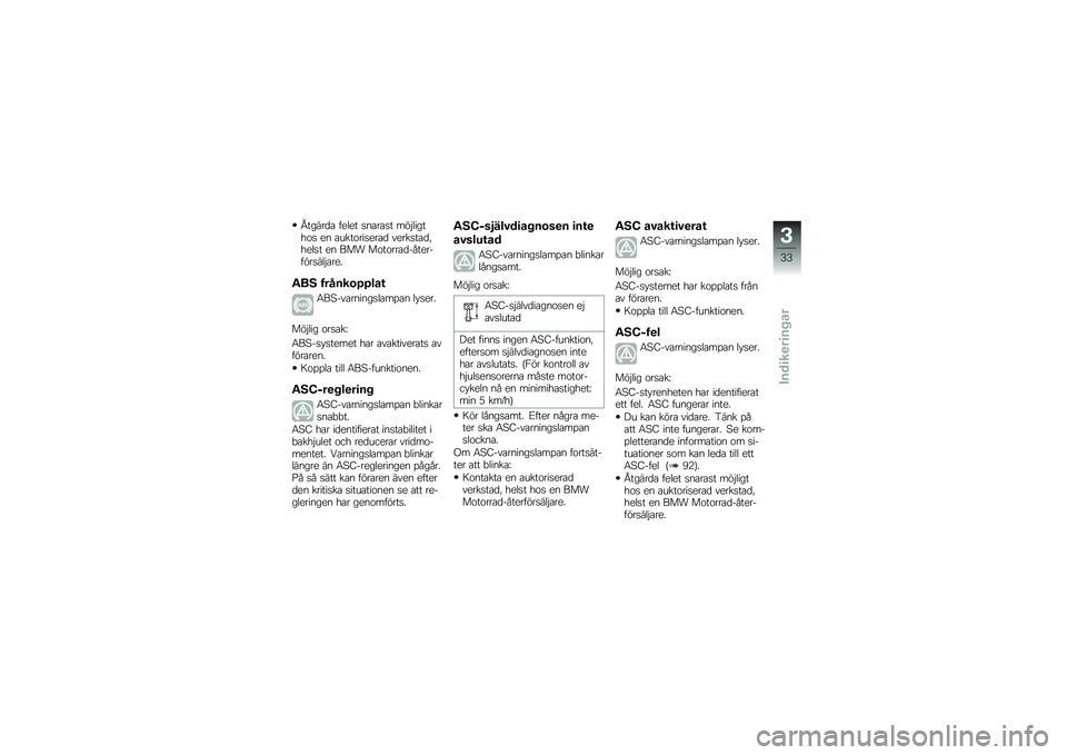 BMW MOTORRAD R 1200 GS ADVENTURE 2014  Instruktionsbok (in Swedish) �I�����
�\b ����� �
��\b��\b�
� ���$������\f�
 �� �\b����\f���
���\b�
 �����
��\b�
�!����
� �� ��� ��\f��\f���\b�
����������
���$�\b���
�"�