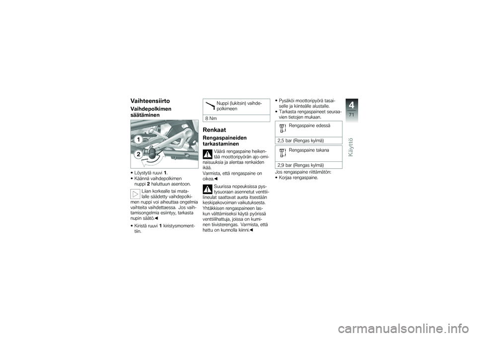 BMW MOTORRAD R 1200 GS ADVENTURE 2014  Käsikirja (in Finnish) �1�
������%������	
�1�
���)��2�	�\b���$��%
������$��%��%
����	���� ��
�
����
� ����� ������������\b����
��������
���
�
� ��	������