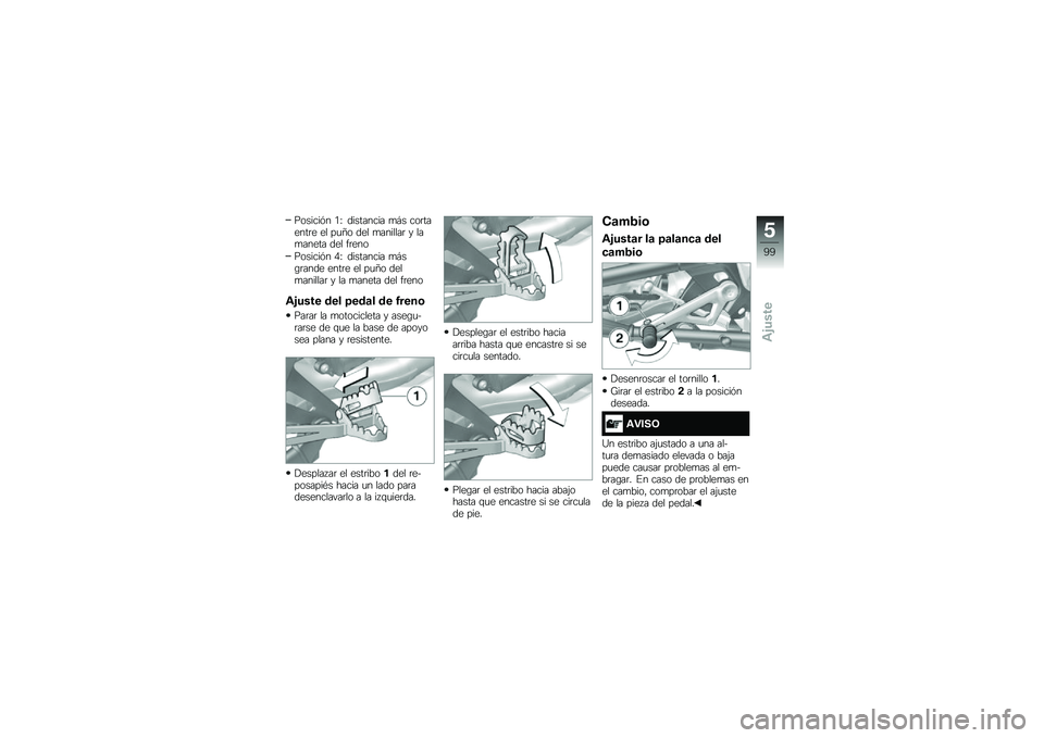 BMW MOTORRAD R 1200 GS ADVENTURE 2017  Manual de instrucciones (in Spanish) �������&� �/�E ��������� �
�#� ���	������	� �� ��
�B� ��� �
�������	 � ���
����� ��� ��	���
�������&� �0�E ��������� �
�#��\b�	��