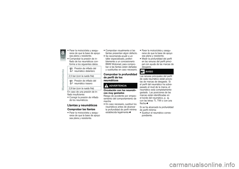 BMW MOTORRAD R 1200 GS ADVENTURE 2017  Manual de instrucciones (in Spanish) ���	��	 �� �
���������� � ����\b�
��	��	�� �� �\f�
� �� ���� �� �������� ����� � �	����������
�8��
��	����	 �� ��	����&� �� ��