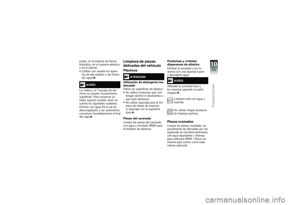 BMW MOTORRAD R 1200 GS ADVENTURE 2017  Manual de instrucciones (in Spanish) �(�
�����" �� �� ������
� �� ��	��������	�#�
�����" �� �� ������
� ���*���	���� �� �� �������
�X�H����� ��	 ��� ���
���� ��� �
