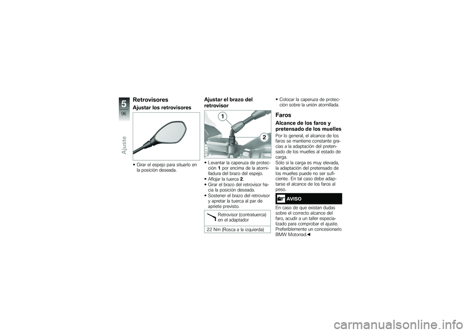 BMW MOTORRAD R 1200 GS ADVENTURE 2017  Manual de instrucciones (in Spanish) �8����\b����\b���
�\f�&����	� ��\b� �����\b����\b���
�Q��	��	 �� �����(� ���	� ����
��	�� ���� �������&� ��������
�\f�&����	� �� �2�