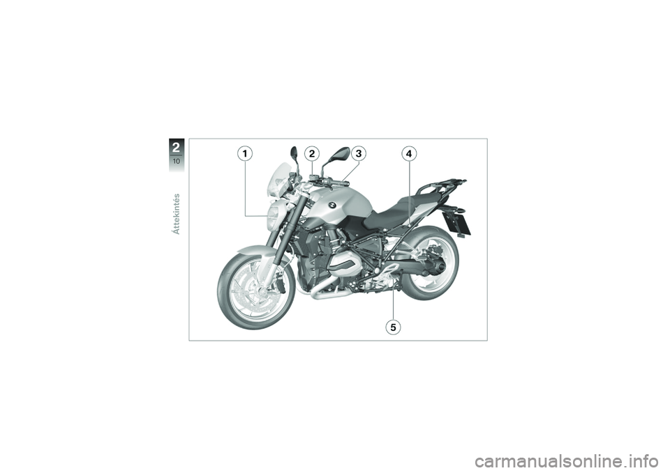 BMW MOTORRAD R 1200 R 2016  Kezelési útmutató (in Hungarian) �0
�7�6
�
�)�����\f���� 