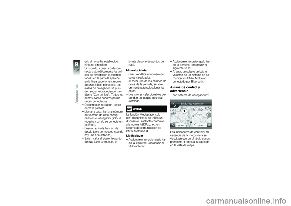 BMW MOTORRAD R 1200 R 2017  Manual de instrucciones (in Spanish) �\b�	�� �� �� �� �� ���������������\b�
�� ���	�����&��>�
�,�� �������F ������� � ����������� ��
���
�#�����
���� ��� ����