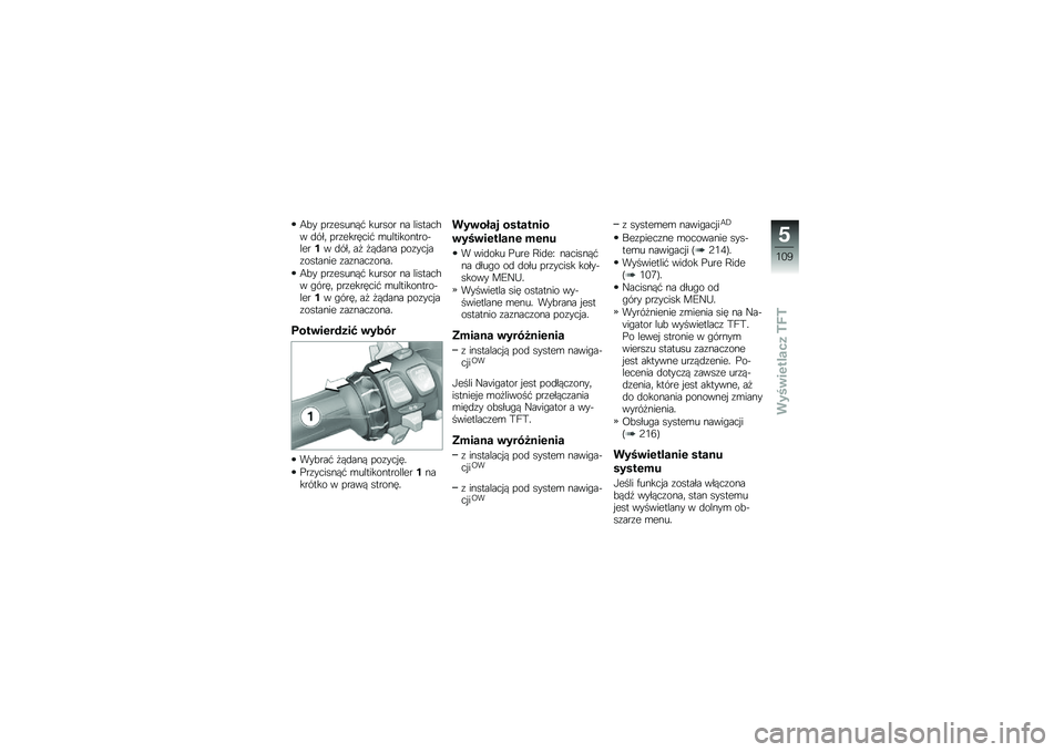 BMW MOTORRAD R 1250 RS 2018  Instrukcja obsługi (in Polish) �8�!� ���\f������# ������ �� �������$� �
���	 ���\f�������# �\b�����������&����� �
���	 ��
 �
��
��� ���\f��� ��\f������� �\f��\f��