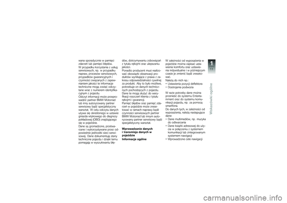 BMW MOTORRAD R 1250 RS 2018  Instrukcja obsługi (in Polish) ���� ������
���\f��� � ���\b�����\f�
���\f��+ ���! ���\b���� �!���
���
� ���\f����
�� ����\f������� �\f �����"�����������$�	 ���