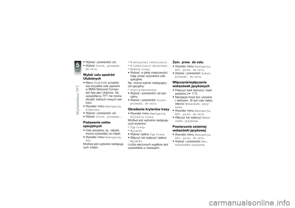 BMW MOTORRAD R 1250 RS 2018  Instrukcja obsługi (in Polish) ���!���# � ��������
�\f��# ����
���!���#�3����,� �	���!�� ��� � �����
����� ��\f�� �������#
�,������
���/
�����3�J�3��;�5��@���\f��
�