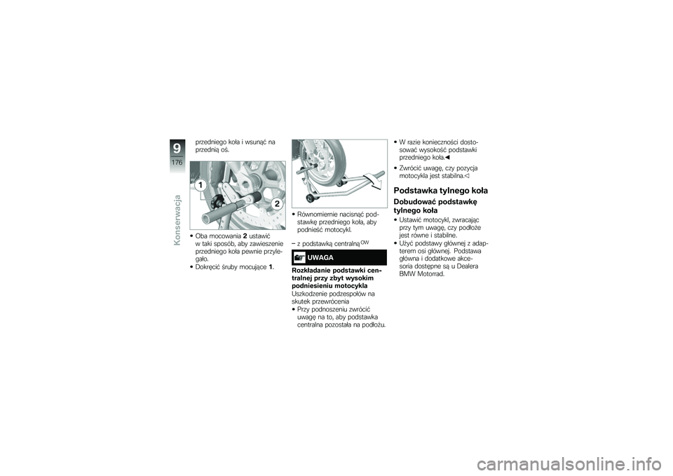 BMW MOTORRAD R 1250 RS 2018  Instrukcja obsługi (in Polish) ���\f��
����"� ���� � ������# �����\f��
��� ���
�@�!� �\b���������"�������#� ���� ������!�	 ��!� �\f������\f�������\f��
����"� �