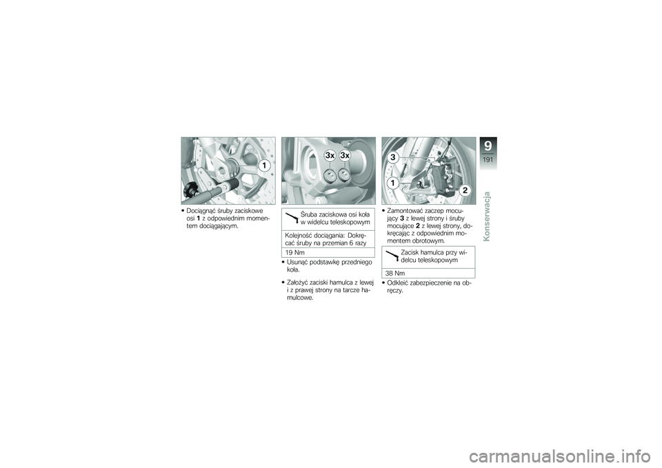 BMW MOTORRAD R 1250 RS 2018  Instrukcja obsługi (in Polish) �.�����"���# ����!� �\f�������������\f ��
������
���\b �\b��\b���&���\b �
�����"�� ����\b�
�B���!� �\f�������� ��� ����� ���
���� �