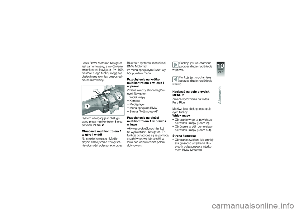 BMW MOTORRAD R 1250 RS 2018  Instrukcja obsługi (in Polish) �-��
��� ��� ��������
 �G��P��"����� ��� �\f��\b���������	 � �����
�������\f�\b������� �� �G��P��"���� �D�0�/�2�E�	�������� �\f � ��"