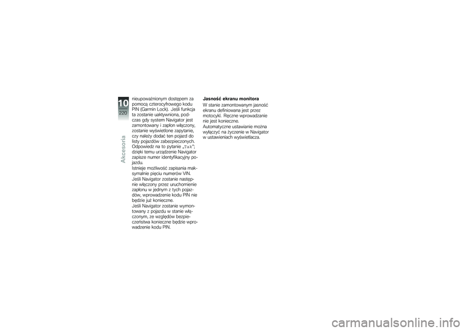 BMW MOTORRAD R 1250 RS 2018  Instrukcja obsługi (in Polish) ���������
������\b �
�������\b �\f����\b��� ��\f�������)�����"� ���
��%�:�G �D�,���\b�� �=����E� �-���� �)����� ��� �\f������� ����