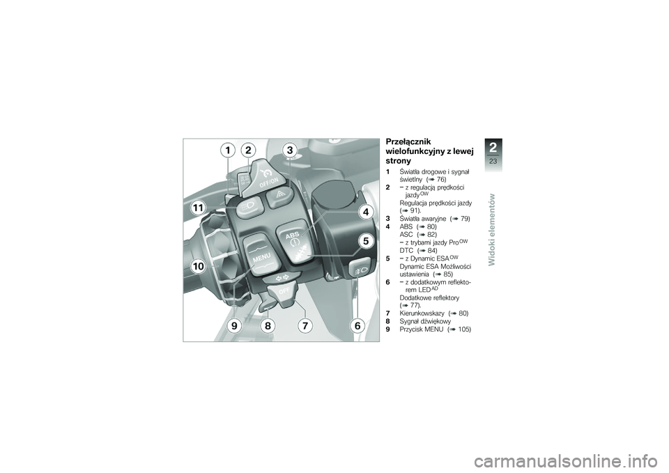 BMW MOTORRAD R 1250 RS 2018  Instrukcja obsługi (in Polish) ����\f��7���
��
�\b��\f���C��
�����
� � ��\f�\b�\f�
�����
�
��B������ �
���"��� � ���"����������� �D�4�6�E
�"�\f ���"����� � ����
�����