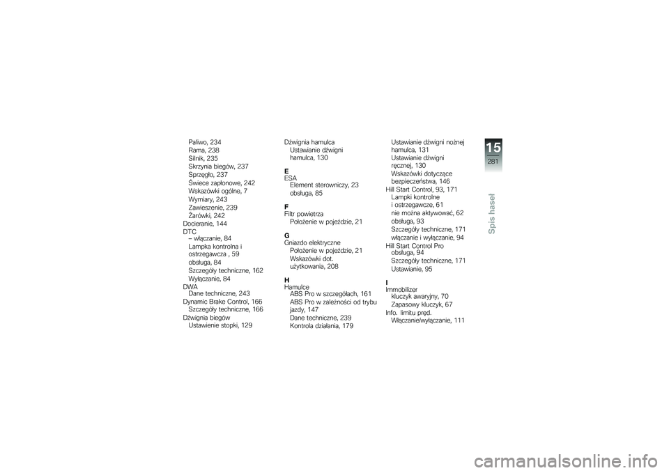 BMW MOTORRAD R 1250 RS 2018  Instrukcja obsługi (in Polish) �%������	 �;�5�1
�?��\b��	 �;�5�3
�7������	 �;�5�<
�7���\f���� �!���"���	 �;�5�4
�7���\f��"���	 �;�5�4
�B����� �\f���������	 �;�1�;
�����\f���� ��"��