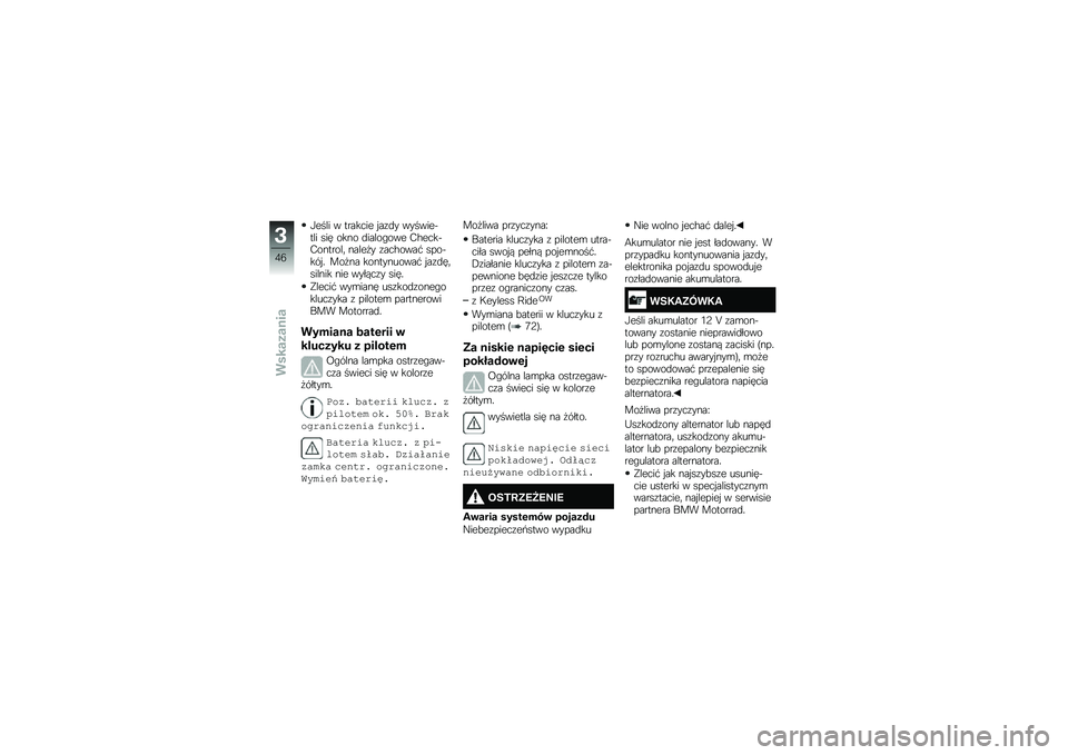 BMW MOTORRAD R 1250 RS 2018  Instrukcja obsługi (in Polish) �-���� � ������� � ��\f�
� �������&��� ��� ���� �
�����"��� �*�$����&�*�������	 �����
� �\f���$����# ����&��� � ���
�� ��������