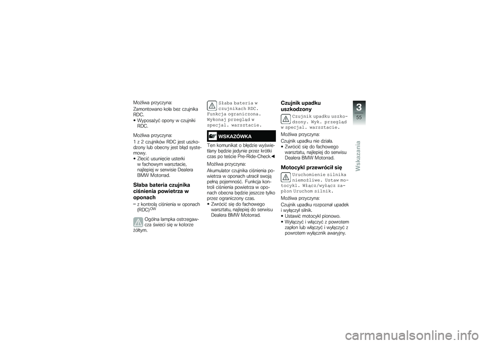 BMW MOTORRAD R 1250 RS 2018  Instrukcja obsługi (in Polish) ���
���� ���\f���\f����I
���\b�������� ���� �!��\f ��\f�� �����?�.�*�
�������
��# ����� � ��\f�� �����?�.�*�
���
���� ���\f���\f����