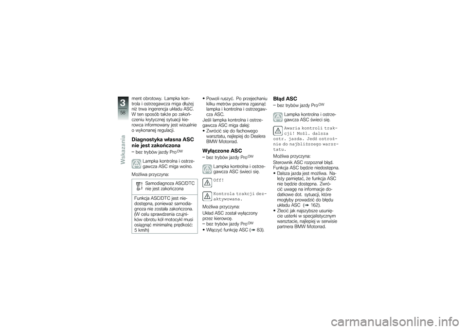 BMW MOTORRAD R 1250 RS 2018  Instrukcja obsługi (in Polish) �\b��� ��!������� �=��\b��� ����&����� � �����\f��"����\f� �\b��"� �
���
�� ���
 ���� ���"������ � �����
� �8�7�*�� ��� ������! ���