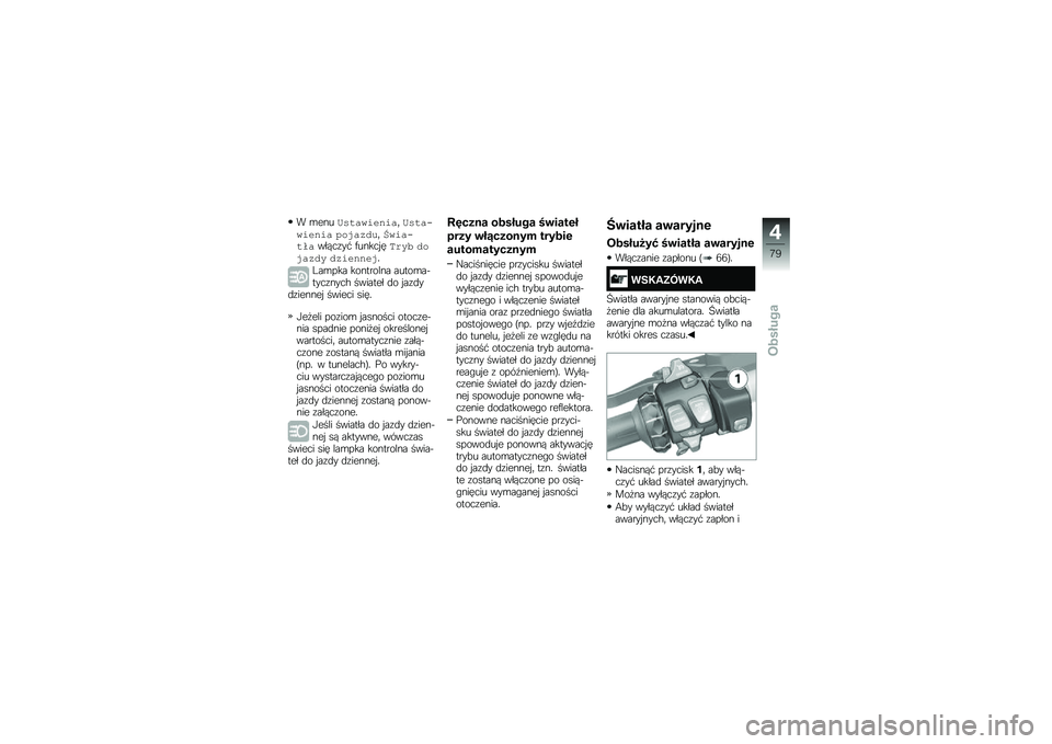 BMW MOTORRAD R 1250 RS 2018  Instrukcja obsługi (in Polish) � �\b����3��
��!�
���
��	�3��
��\f�!�
���
� �	��"��� ��	�<�!�
��\f�
�������\f��# �)����� ��+��� � ��"��� � � ��
�����"�
�=��\b��� ��������� ��