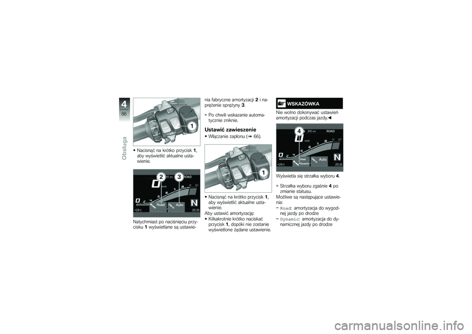 BMW MOTORRAD R 1250 RS 2018  Instrukcja obsługi (in Polish) �G�������# �� ������ ���\f�������	��!� ����������# �������� �����&�������
�G�����$�\b���� �� ����������� ���\f��&������