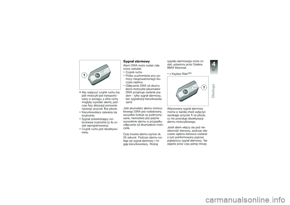 BMW MOTORRAD R 1250 RS 2018  Instrukcja obsługi (in Polish) �8�!� ������\f��# ��\f�� ��� ����$� �D���� ���� �\b������� � ��� �����������&���� � ������"��	 � ����� ����$��\b��"���!� ������