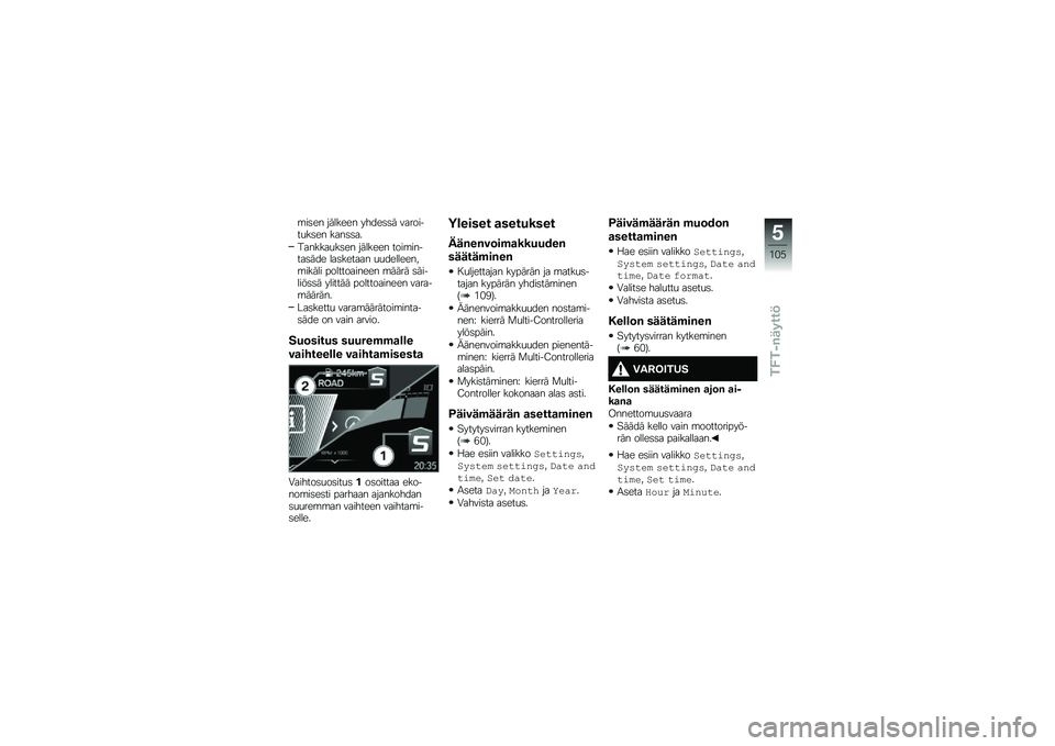 BMW MOTORRAD R 1250 RS 2018  Käsikirja (in Finnish) �\b��	�� ������� �����	�	� ��������
��	�� ����	�	��
�������
��	�� ������� ����\b������	��� ���	������ �
�
���������\b�����
