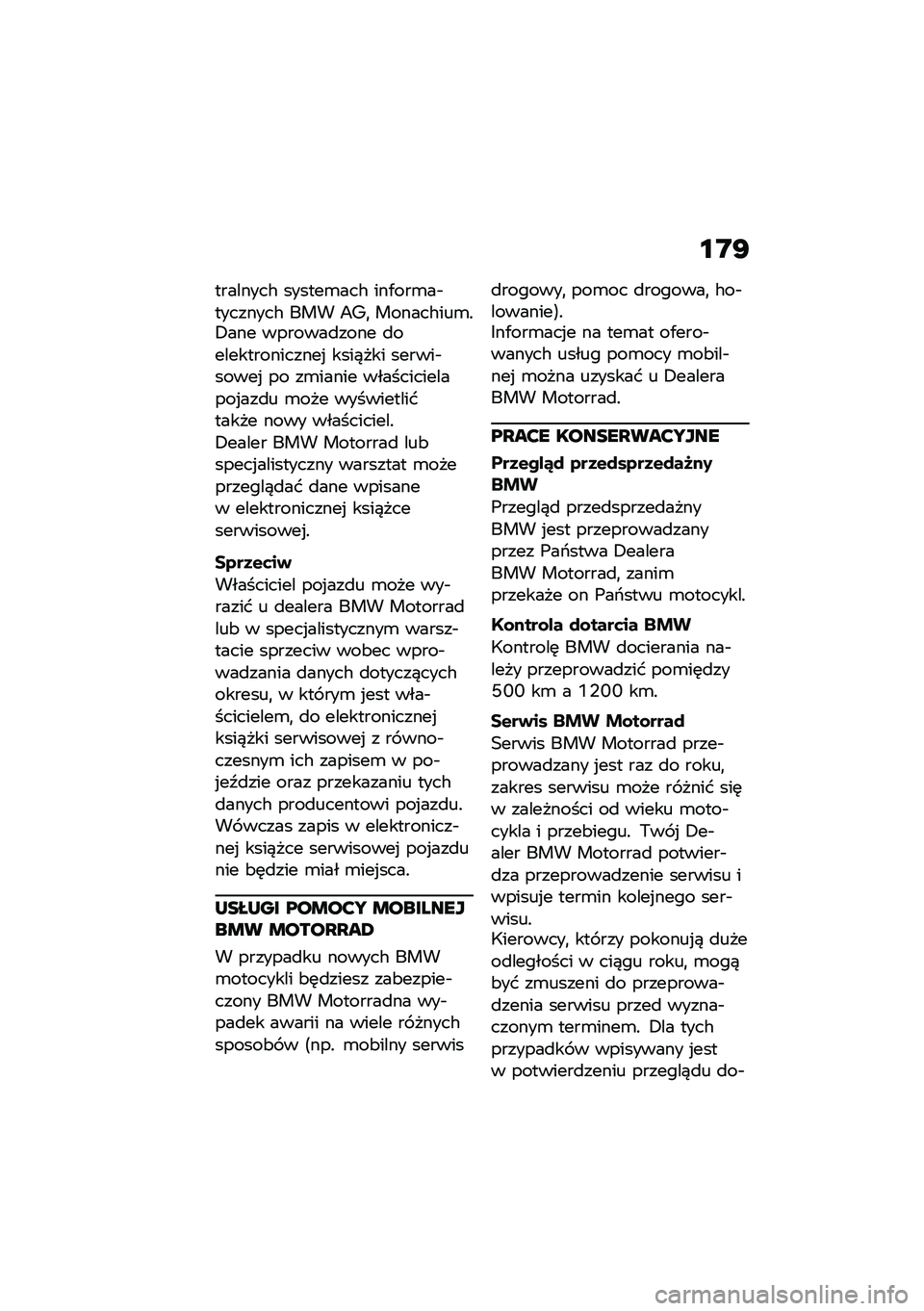 BMW MOTORRAD R NINE T 2021  Instrukcja obsługi (in Polish) �\f�D�G
��������# ������\b���# ���.���\b��$��������# ��� �8�2�
 ������#���\b�!�+��� �������
���� �
���������������% ����)��� ���