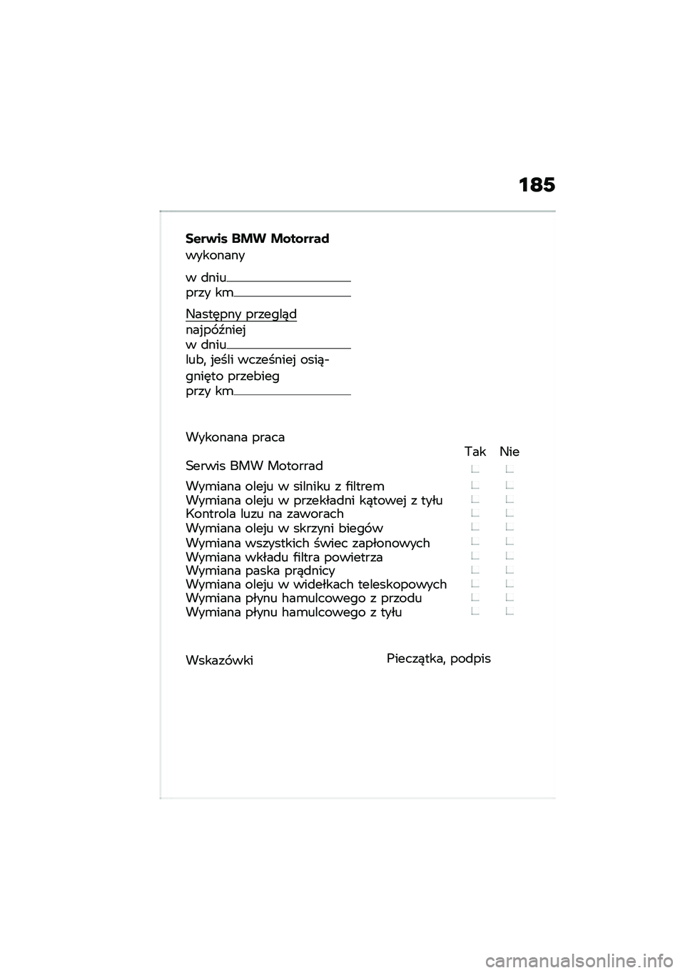 BMW MOTORRAD R NINE T 2021  Instrukcja obsługi (in Polish) �\f�E�0
��$��)�� ��&� �&�\f��\f����
��������
� �
������� ��\b
�4����	��� �������)�
���%�� �>����%� �
������&�
 �%���� ���������% ����